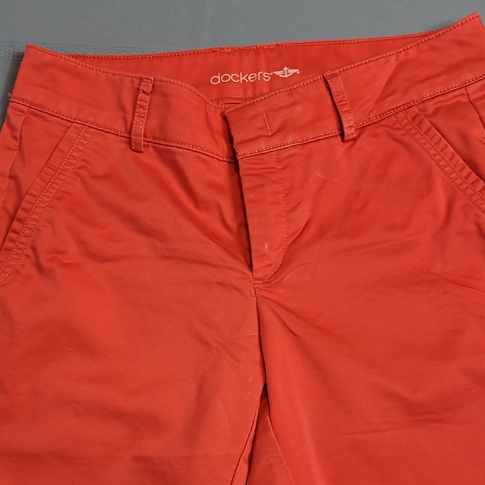 Dockers Vibrant Red Casual Pants
